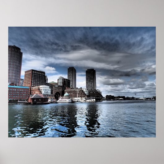 Boston Harbour Poster (Voorkant)