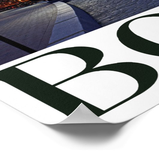 Boston Harbour Poster (Hoek)