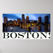 Boston Harbour Poster (Voorkant)