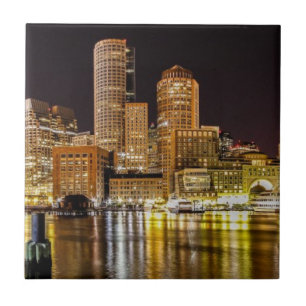 Boston Harbour Tegeltje