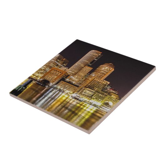 Boston Harbour Tegeltje (Zijkant)