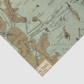 Boston Harbour Tissuepapier (Detail)