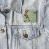 Boston Harbour Vierkante Button 5,1 Cm (In situ)