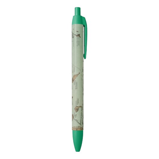 Boston Harbour Zwarte Inkt Pen (Achterkant (Verticaal))
