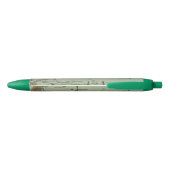 Boston Harbour Zwarte Inkt Pen (Achterkant)