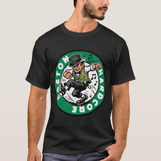 Boston Hardcore St. Paddys T-shirt (Voorkant)