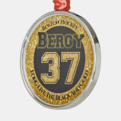 Boston Hockey Bergy 37 Metalen Ornament (Links)