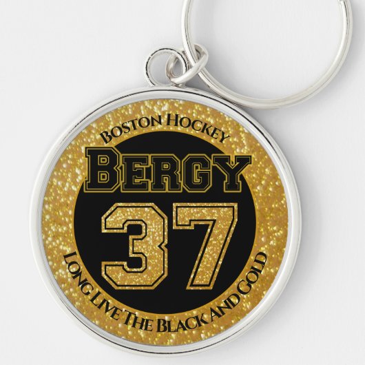 Boston Hockey Bergy 37 Sleutelhanger (Voorkant)