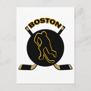BOSTON HOCKEY BRIEFKAART