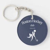 Boston Hockey Club T-shirt Sleutelhanger (Voorkant)