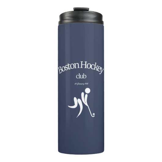 Boston Hockey Club T-shirt Thermosbeker (Voorkant)