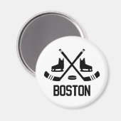 Boston Hockey Magneet (Voorkant / Achterkant)