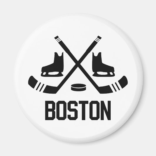 Boston Hockey Magneet (Voorkant)
