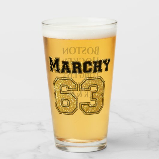 Boston Hockey Marchy 63 Glas (Voorkant gevuld)