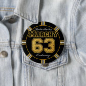 Boston Hockey Marchy 63 Ronde Button 4,0 Cm (In situ)