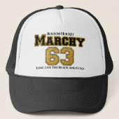 Boston Hockey Marchy 63 Trucker Pet (Voorkant)