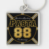 Boston hockey pasta 88 sleutelhanger (Voorkant)