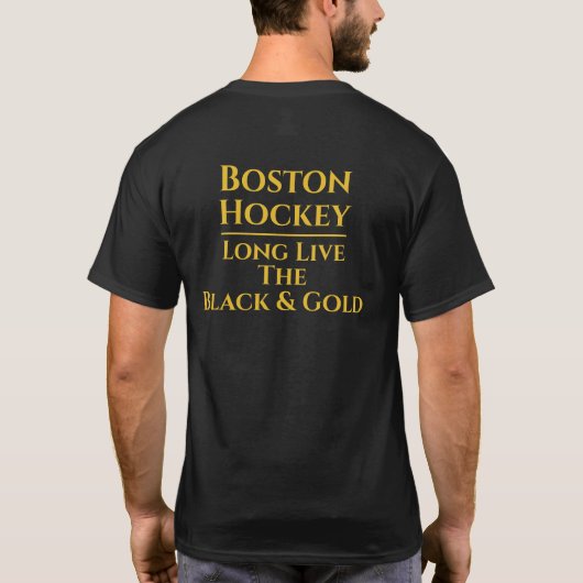 Boston hockey pasta 88 t-shirt (Achterkant)