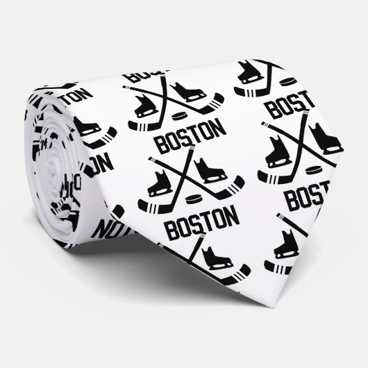 Boston Hockey Stropdas (Opgerold)