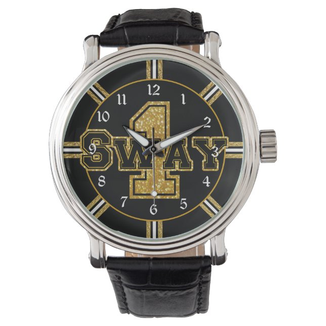 Boston Hockey Sway 1 Horloge (Voorkant)