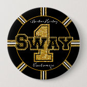 Boston Hockey Sway 1 Ronde Button 4,0 Cm (Voorkant)