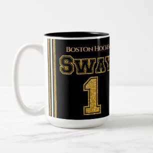 Boston Hockey Sway 1 Tweekleurige Koffiemok