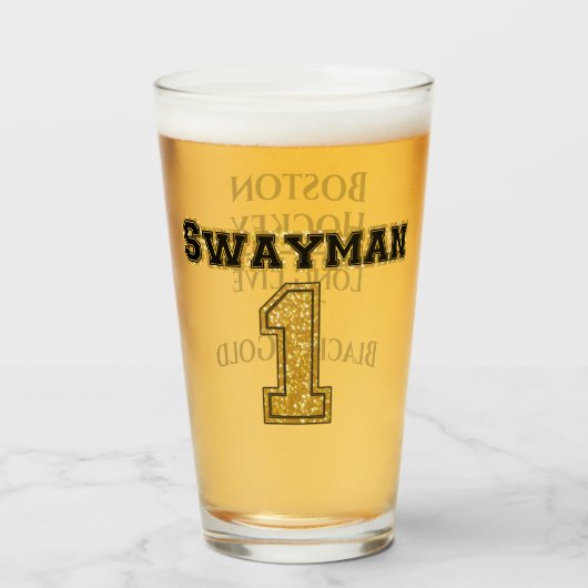 Boston Hockey Swayman 1 Glas (Voorkant gevuld)