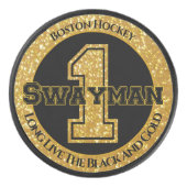 Boston Hockey Swayman 1 Hockey Puck (Voorkant)