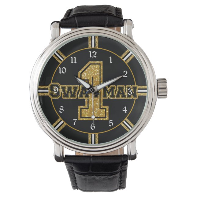 Boston Hockey Swayman 1 Horloge (Voorkant)