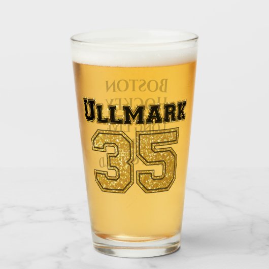 Boston Hockey Ullmark 35 Glas (Voorkant gevuld)