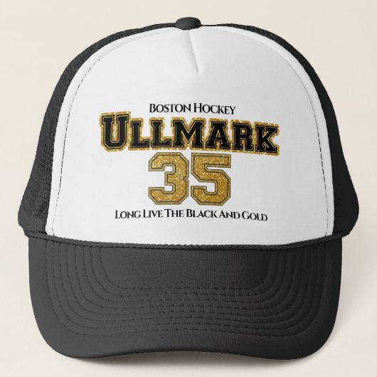 Boston Hockey Ullmark 35 Trucker Pet (Voorkant)