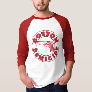 Boston Homicide 3/4 Length Raglan T-shirt