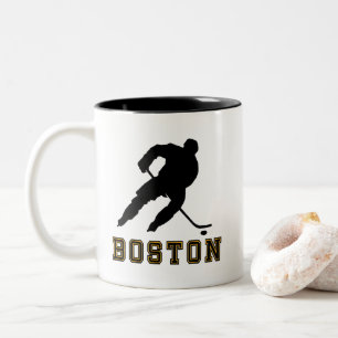 Boston Ice Hockey Tweekleurige Koffiemok