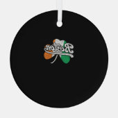 Boston Iers T-shirt Glas Ornament (Achterkant)