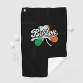 Boston Iers T-shirt Golfhanddoek (Insitu)