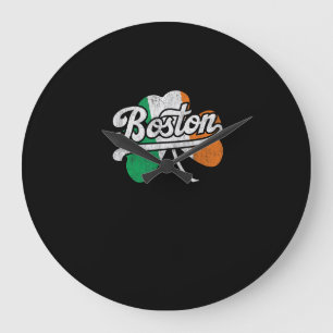 Boston Iers T-shirt Grote Klok