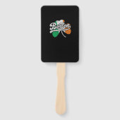 Boston Iers T-shirt Handwaaier (Voorkant)