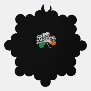 Boston Iers T-shirt Ornament Kaart