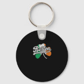 Boston Iers T-shirt Sleutelhanger (Voorkant)
