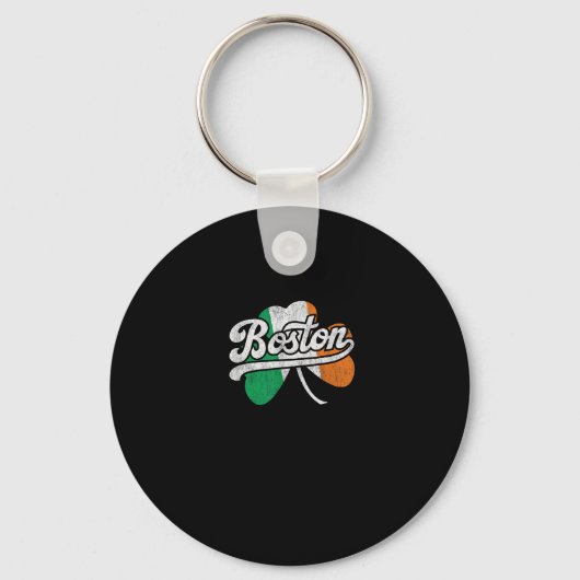 Boston Iers T-shirt Sleutelhanger (Voorkant)