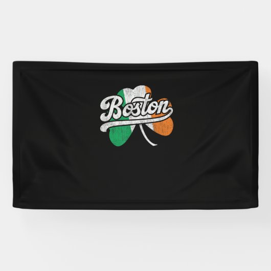 Boston Iers T-shirt Spandoek (Horizontaal)