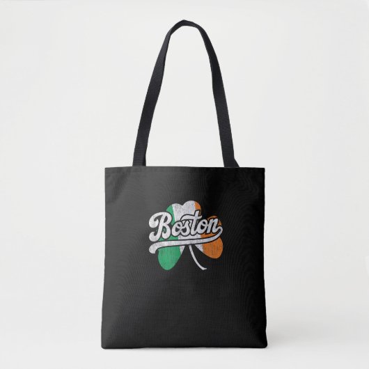Boston Iers T-shirt Tote Bag (Voorkant)