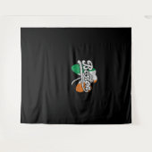 Boston Iers T-shirt Wandkleed (Voorkant (horizontaal))