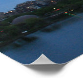 Boston in Dusk Poster (Hoek)