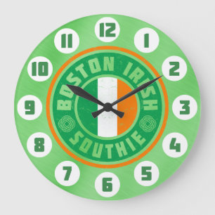 Boston Irish American Southie Clock Grote Klok