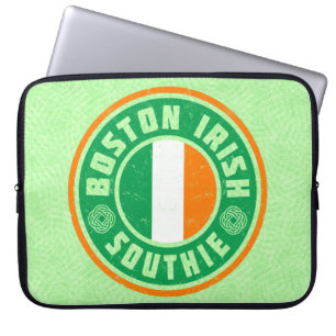 Boston Irish American Southie Laptop Hoesje Laptop Sleeve