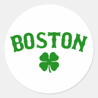 Boston Irish Ronde Sticker
