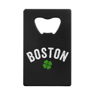 Boston Irish Shamrock Creditkaart Flessenopener