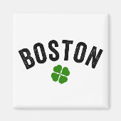 Boston Irish Shamrock Magneet (Voorkant)