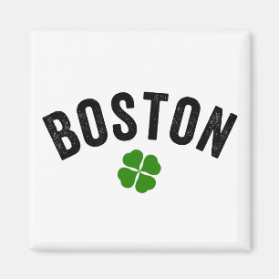 Boston Irish Shamrock Magneet